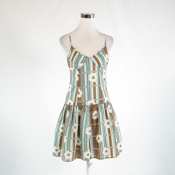 Cool brown JUNGAL sun dress 2 - Picture 1 of 8